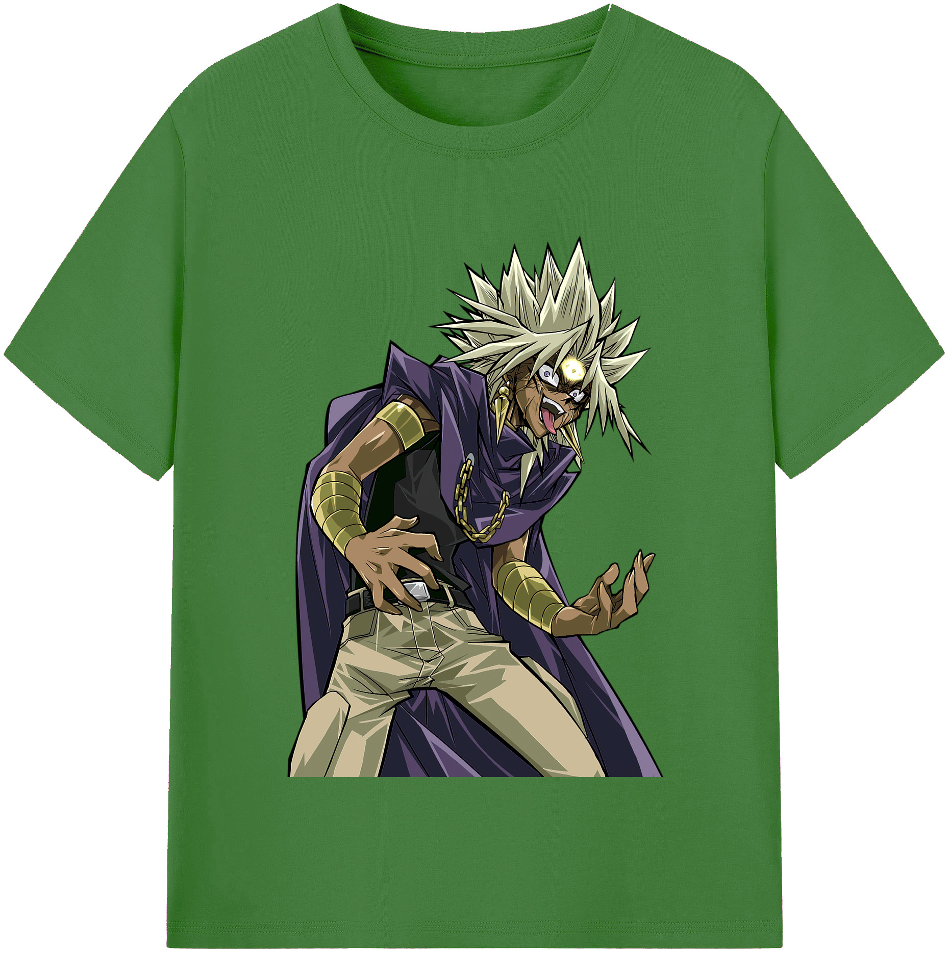 （画像用） 遊☆戯☆王 Yu-Gi-Oh! レディースカジュアルプリントTシャツ（綿100％）